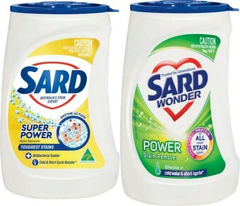 Coles Sard Stain Remover Powder 900g-1kg offer