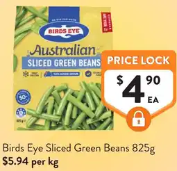 Foodworks Birds eye sliced green beans offer