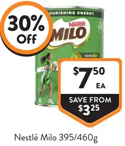 Foodworks Nestlé milo offer