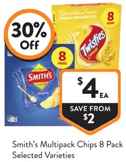 Foodworks Smith's multipack chips offer