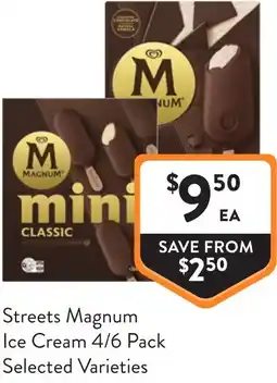 Foodworks Streets magnum ice cream offer