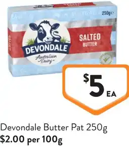 Foodworks Devondale butter pat offer