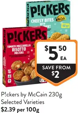 Foodworks P!ckers by mccain offer