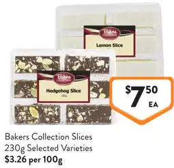 Foodworks Bakers collection slices offer