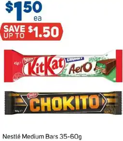Foodland Nestlé medium bars offer