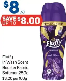Foodland Fluffy in wash scent booster fabric softener offer