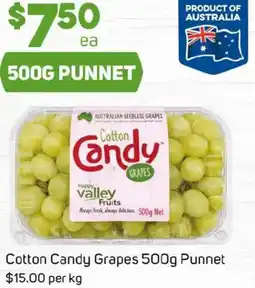 Foodland Cotton candy grapes offer