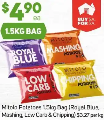 Foodland Mitolo potatoes offer