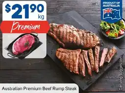 Foodland Australian premium beef rump steak offer