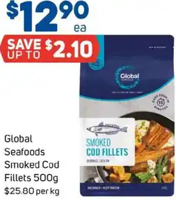 Foodland Global seafoods smoked cod fillets offer
