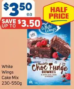 Foodland White wings cake mix offer