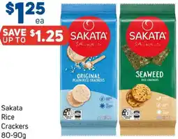 Foodland Sakata rice crackers offer