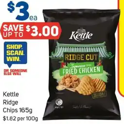 Foodland Kettle ridge chips offer