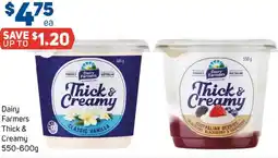 Foodland Dairy farmers thick & creamy offer