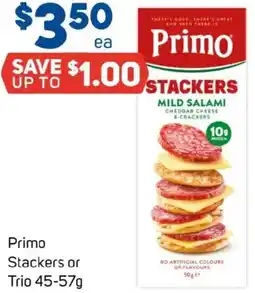 Foodland Primo stackers or trio offer