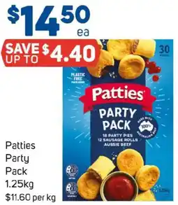 Foodland Patties party pack offer