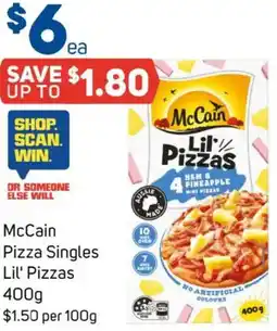 Foodland Mccain pizza singles lil' pizzas offer