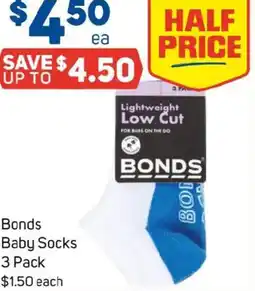 Foodland Bonds Baby Socks offer