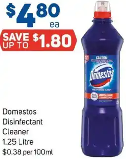 Foodland Domestos disinfectant cleaner offer