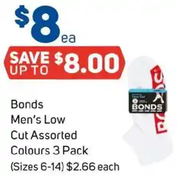 Foodland Bonds men's low cut offer