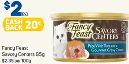 Foodland Fancy feast savory centers offer