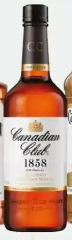 Foodland Canadian club blended whisky offer