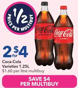 Ritchies Coca-cola varieties offer