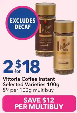 Ritchies Vittoria coffee instant offer