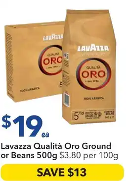 Ritchies Lavazza qualità oro ground or beans offer