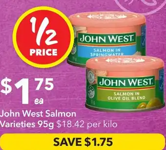 Ritchies John west salmon offer