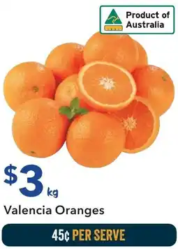 Ritchies Valencia oranges offer