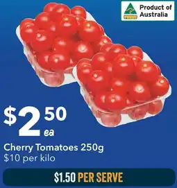 Ritchies Cherry tomatoes offer
