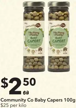 Ritchies Community co baby capers offer