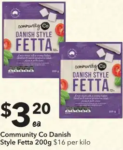 Ritchies Community co danish style fetta offer