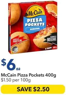 Ritchies Mccain pizza pockets offer