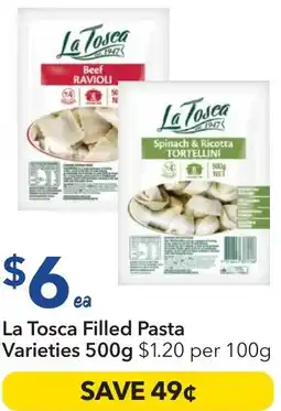 Ritchies La tosca filled pasta offer