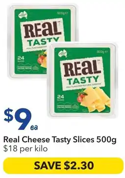 Ritchies Real cheese tasty slices offer