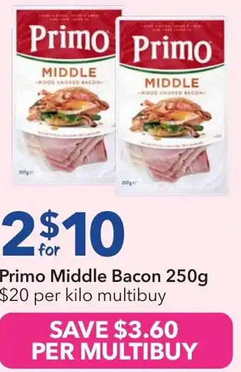 Ritchies Primo middle bacon offer