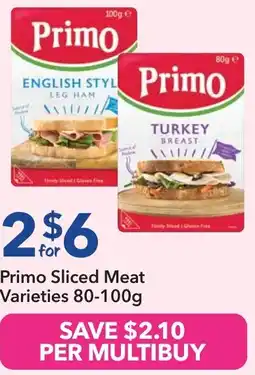 Ritchies Primo sliced meat offer