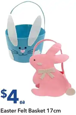Ritchies Easter Felt Basket offer