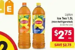 Spar Lipton ice tea offer