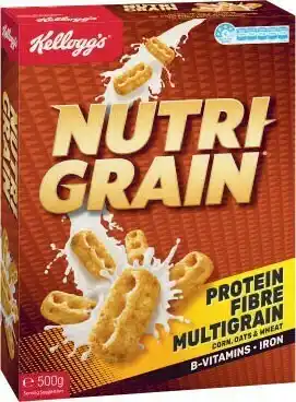 Coles Kellogg’s Nutri Grain Cereal 500g offer