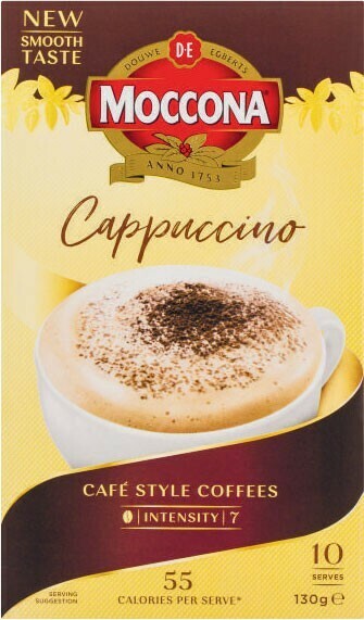 Coles Moccona Café Classics Coffee Mixers 10 Pack offer