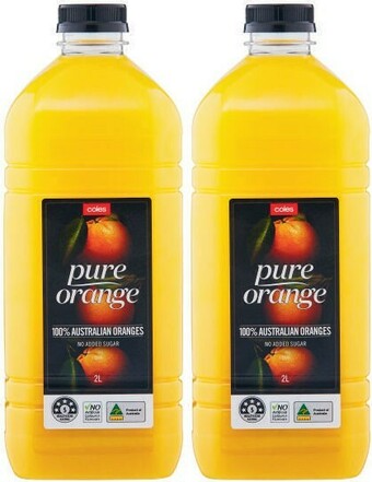 Coles Juice 2 Litre