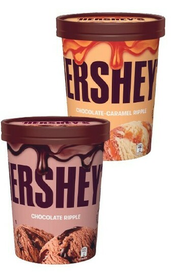 Coles Hershey’s Tub 1 Litre offer