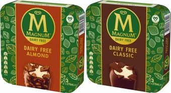 Coles Streets Magnum Dairy Free 3 Pack 270mL offer