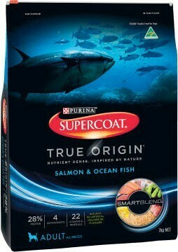 Coles Supercoat True Origin Dry Dog Food 7kg offer
