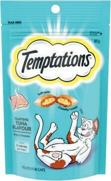 Coles Temptations Cat Treats 85g offer
