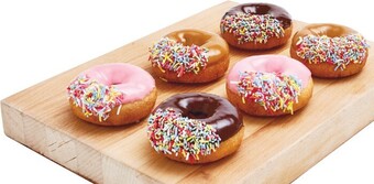 Woolworths Iced Donuts Pk 6* offer