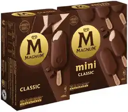 IGA Streets Magnum Ice Cream 4 Pack or Mini 6 Pack Selected Varieties offer